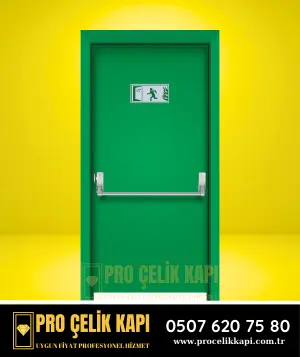 Bayraklı Yangın Kapısı - Model 5